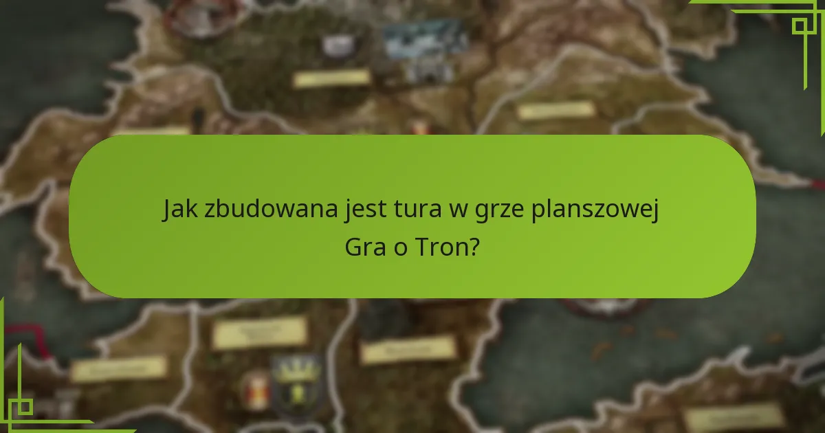 Jak rozwiązywana jest akcja w grze planszowej Gra o Tron?